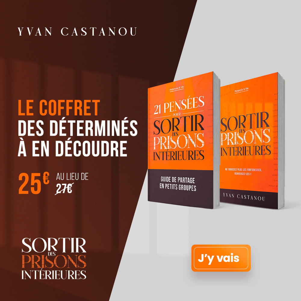 Pack Sortir des Prisons Intérieures Livre + Workbook – Metanoia & Vie
