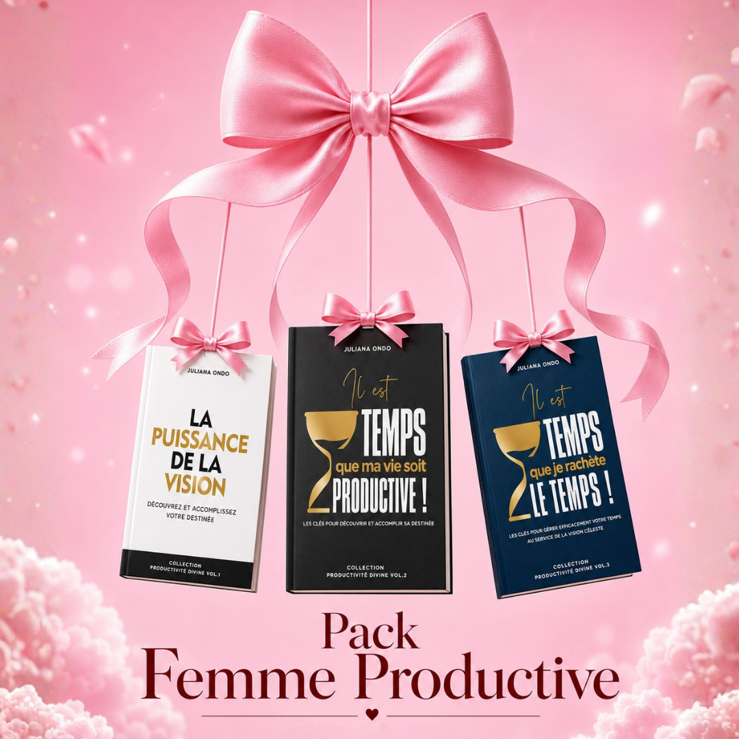 Offre spéciale Fête des Mères - Pack Femme productive