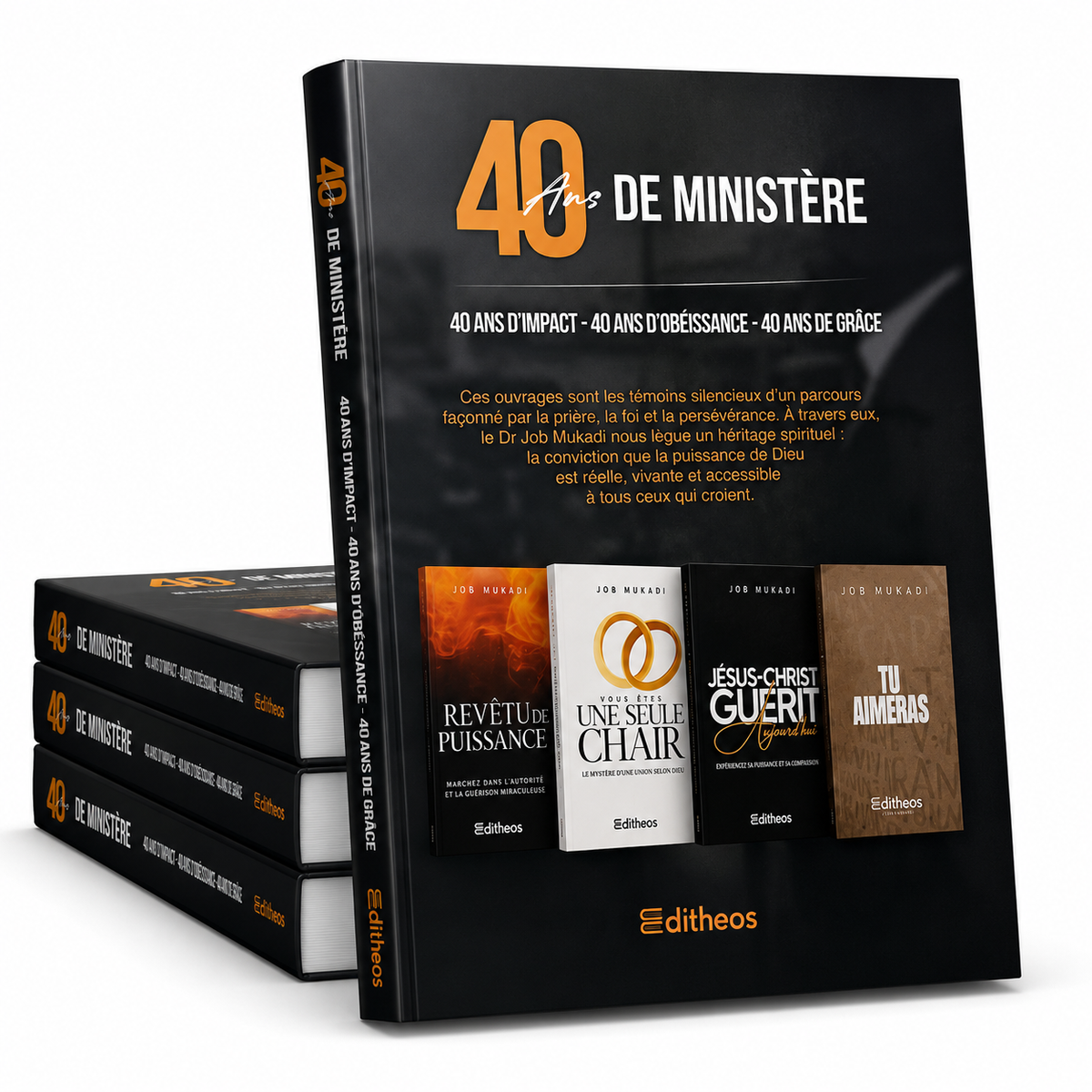 Coffret anniversaire 40 ans de ministère